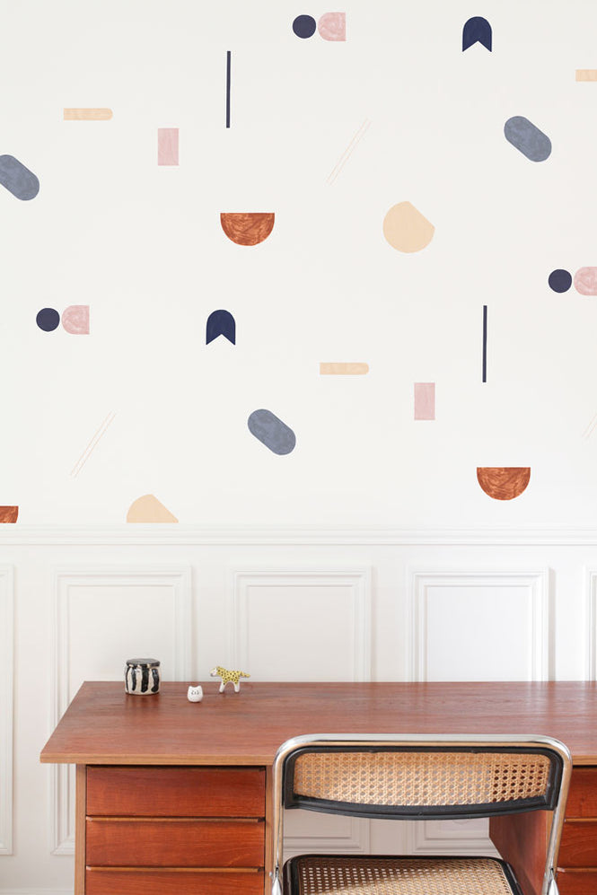 Season paper Collection / Geometrie cannelle PP-H1906
