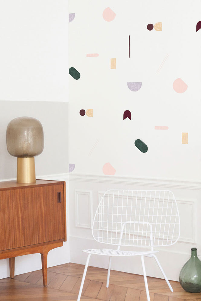 Season paper Collection / Geometrie lilas PP-H1907