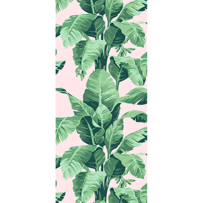 はがせる シール壁紙 wallshoppe / Pacifico Palm-Peach #2
