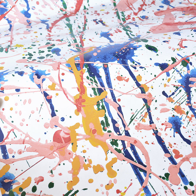 はがせる シール壁紙 wallshoppe / Pratt Paint-Rainbow
