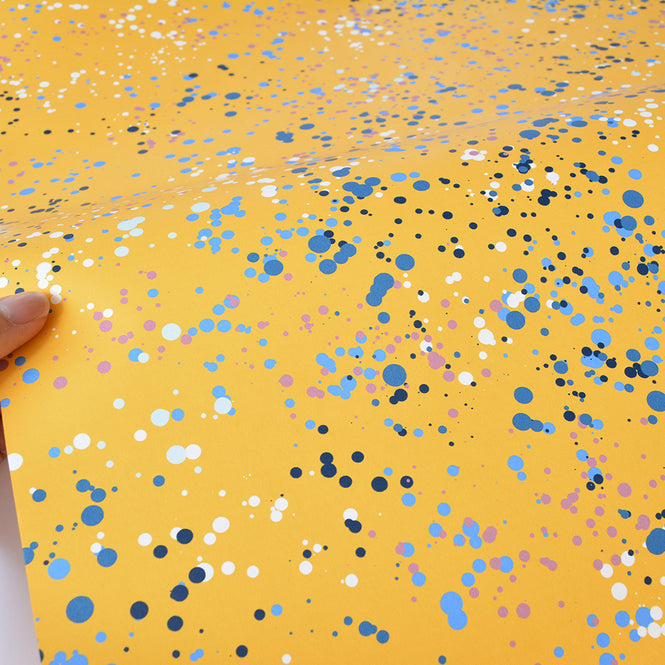 はがせる シール壁紙 wallshoppe / Parsons Paint-Yellow