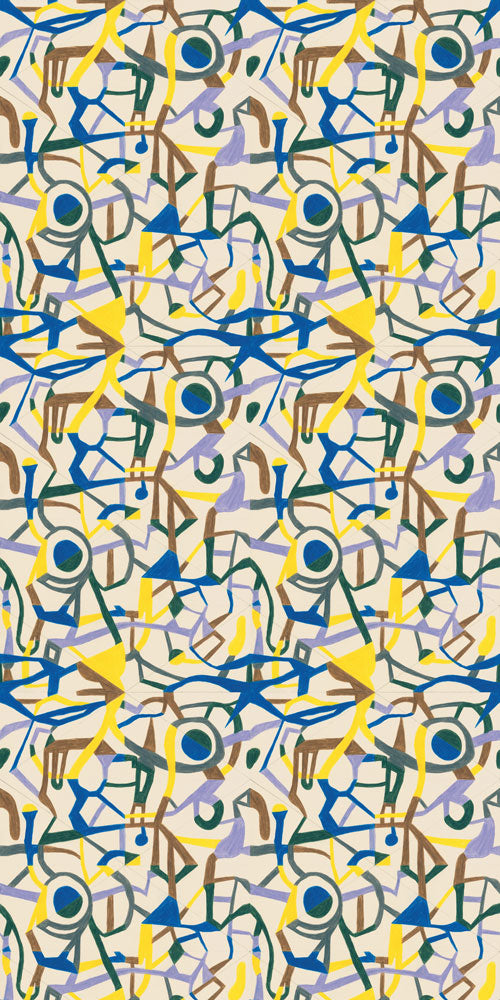 FEATHR / Psychedelic Pathways Blue & Yellow 11000020101