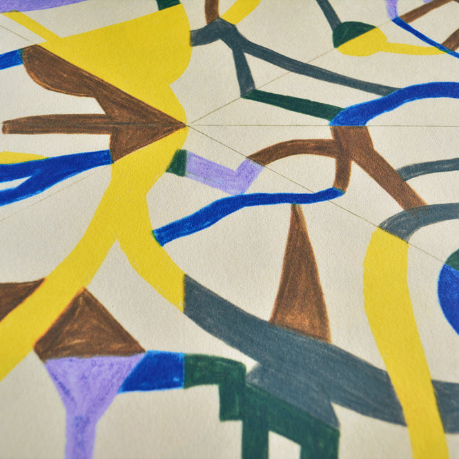 FEATHR / Psychedelic Pathways Blue & Yellow 11000020101