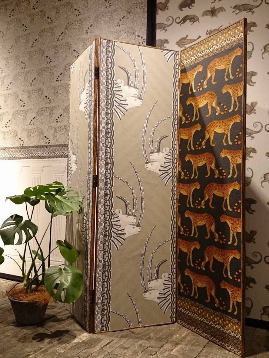 壁紙デコ専用木製パーテーション(150cm×3連)どこでも壁! | 輸入壁紙