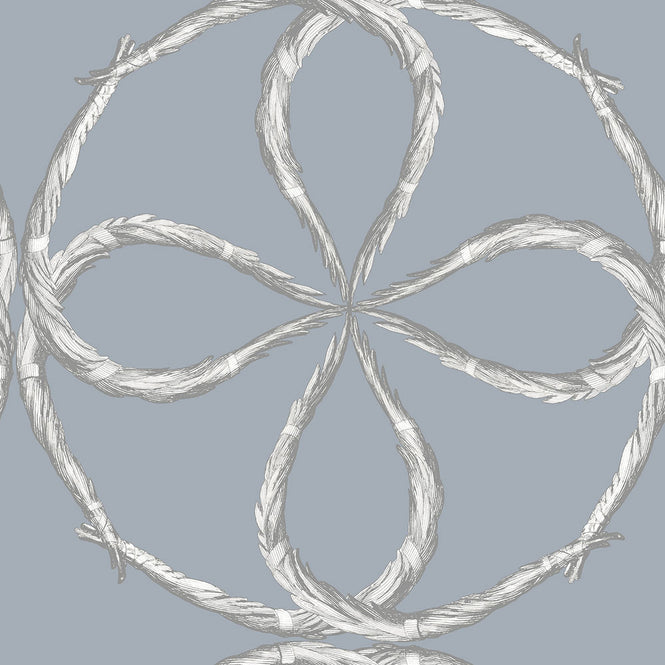 Studio DeSimoneWayland / VOLUME2 / QUATREFOIL SILVER VO2-QUA-SI【MATTE COATED】【4ロールセット】