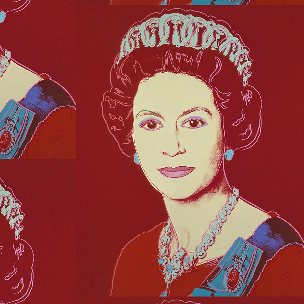 Andy Warhol / Queen Elizabeth / Ruby | 輸入壁紙専門店 WALPA – WALPA.jp