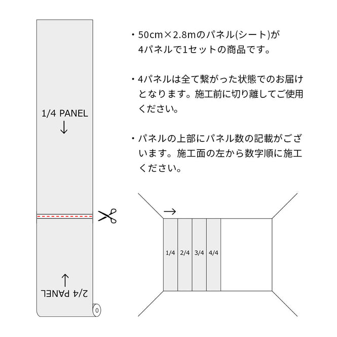 rasch ラッシュ / Wall mural / 557664 【4パネル1セット】 (Onszelf Stories)