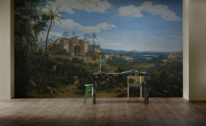 NLXL RIJKSMUSEUM WALLPAPER PRESENTED BY PIET HEIN EEK VIEW OLINDA RKS-03 (6パネル)