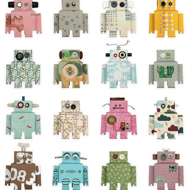 studio ditte / Robot wallpaper