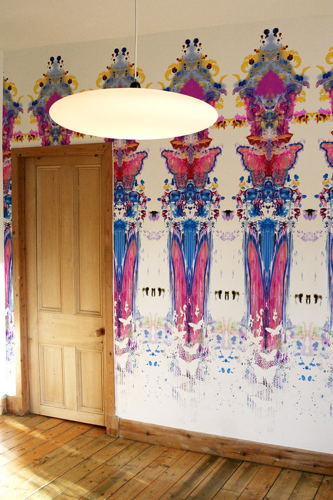 Timorous Beasties / BUTTERFLY TOTEM DAMASK / ROR/BTOT/MICA/01