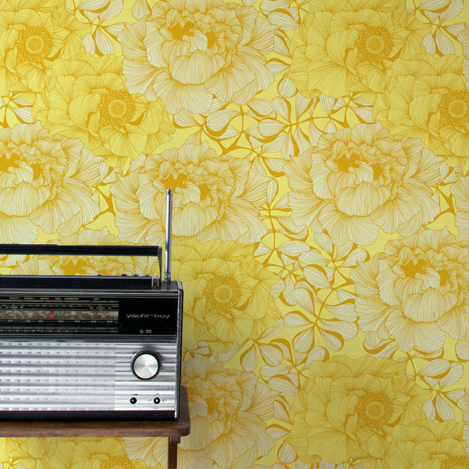 Camilla Meijer / Rose Flower yellow WP09-RF02-YL