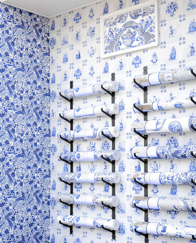 【限定数】【切売m単位】Royal Delft by Nicolette Mayer ロイヤル・デルフト / Royal Delft Tile Play
