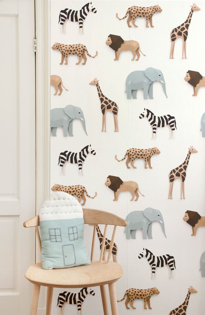studio ditte / Safari wallpaper【2パネル1セット】