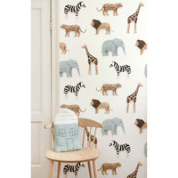 studio ditte / Safari wallpaper【2パネル1セット】 | 輸入壁紙専門店