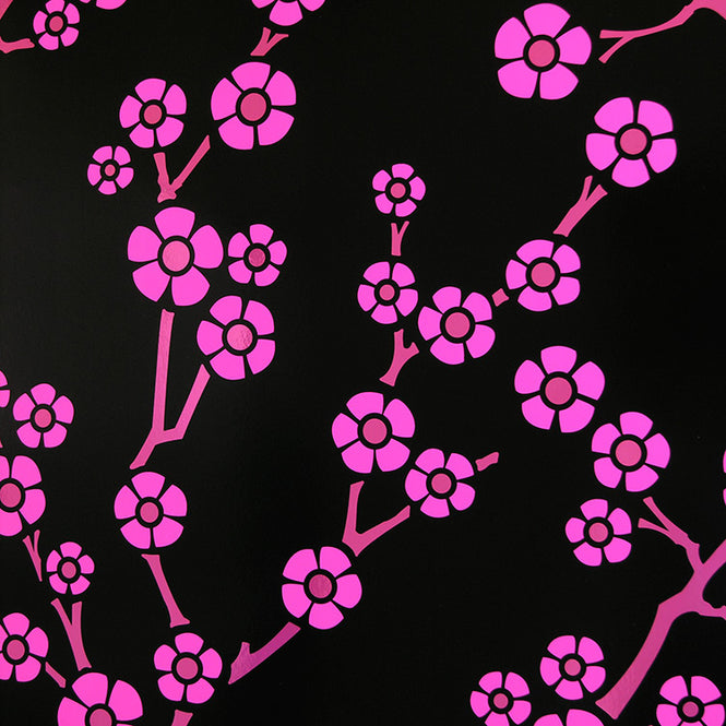 Flavor Paper SAKURA / Pink Pop On Chrome Mylar