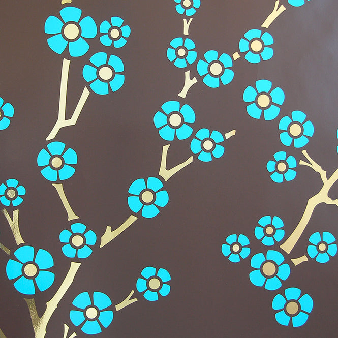 Flavor Paper SAKURA / Santa Fe On Matte Gold Mylar