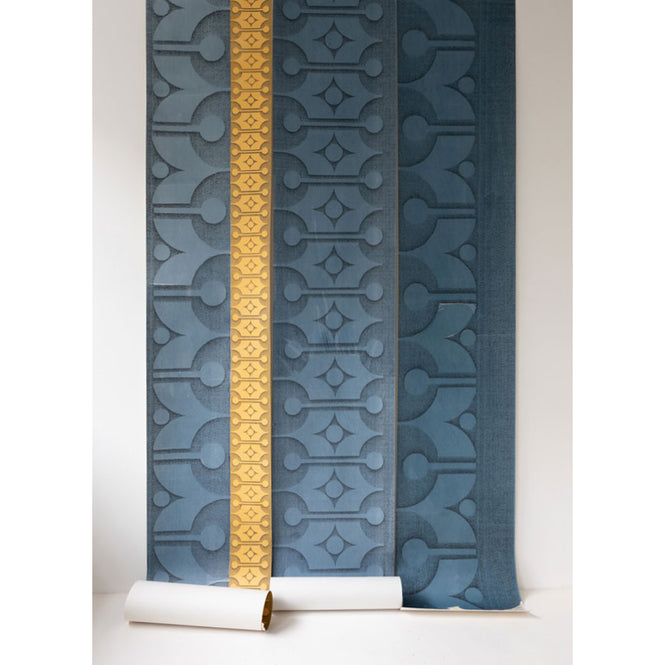 Deborah Bowness / HEIRLOOM / Sequence 6 Midnight blue & Orange【3パネル1セット】