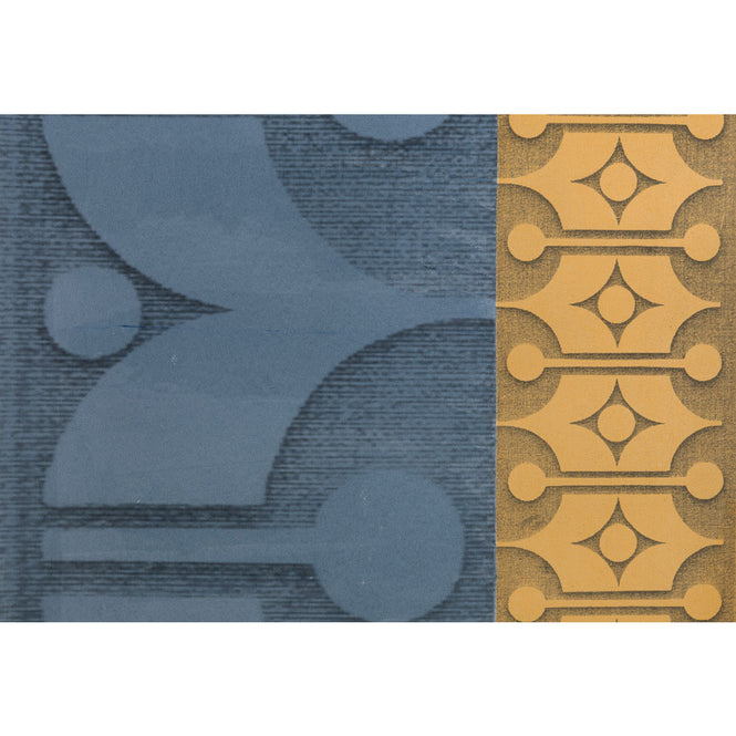 Deborah Bowness / HEIRLOOM / Sequence 6 Midnight blue & Orange【3パネル1セット】