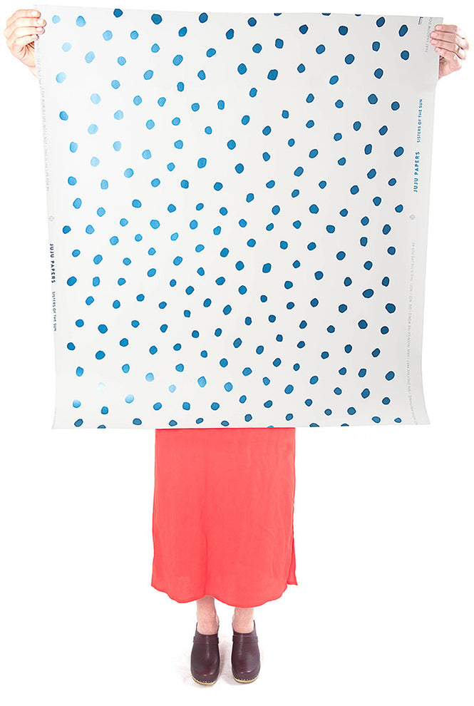 Thatcher / SISTERS OF THE SUN / Blue Velvet on Cream