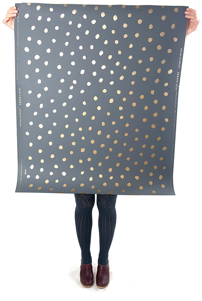 Thatcher / SISTERS OF THE SUN / Gold on Charcoal