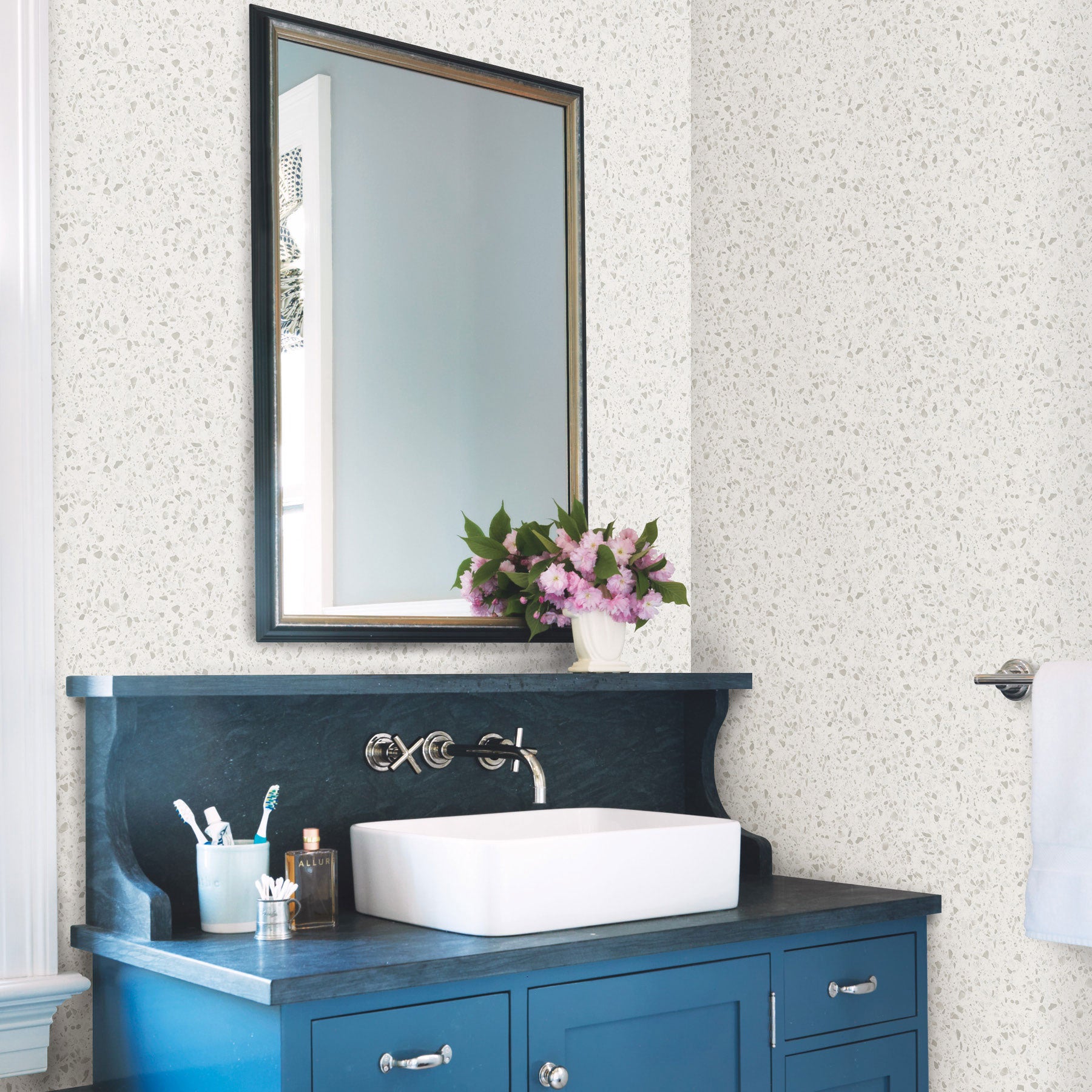 はがせる シール 壁紙 NU WALLPAPER / Gold Murano Self Adhesive