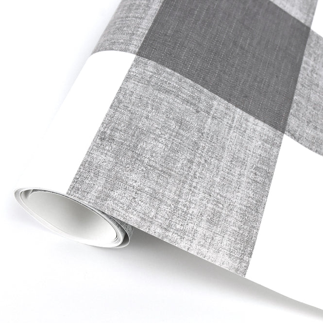 はがせる シール 壁紙 NU WALLPAPER / scott-ish plaid self adhesive wallpaper / SLW3415