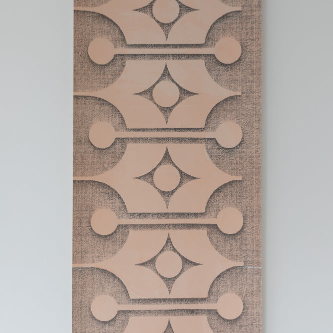 Deborah Bowness / HEIRLOOM / Stackable wallpaper Candy pink