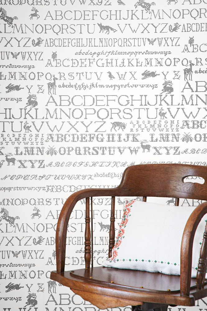 【限定数】Abigail Edwards / Cross Stitch Black on White