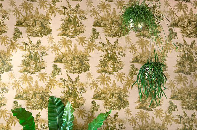 House of Hackney / Sumatra Blush Pear Green【4パネル1セット】