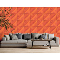 NLXL ORANGE BLOOM WALLPAPER BY SUZAN HIJINK / SUZ-05 | 輸入壁紙
