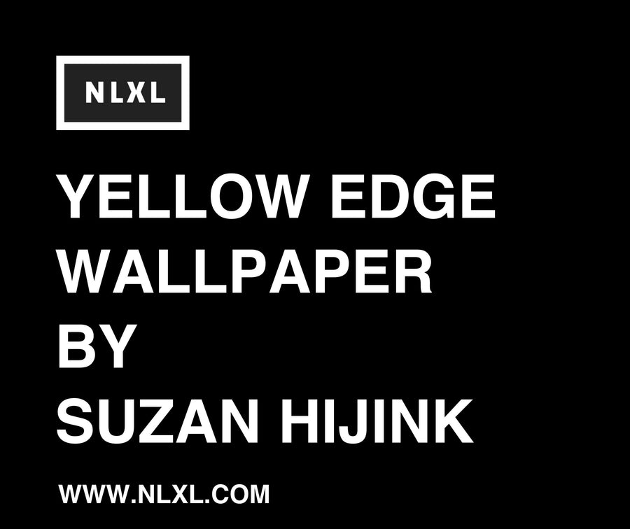 NLXL YELLOW EDGE WALLPAPER BY SUZAN HIJINK / SUZ-06