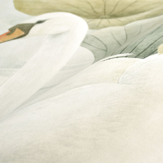 Sian Zeng / Swan Lake Mural Wallpaper / Green SwanGreen 【3パネル1セット】