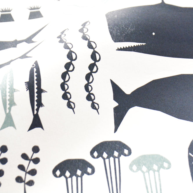 YSD LONDON / Swimming in the sea WP-SITS-01 / Pacific