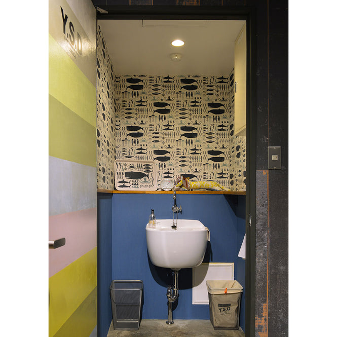 WALLPAPER MUSEUM WALPA / OSAKAの準備室です