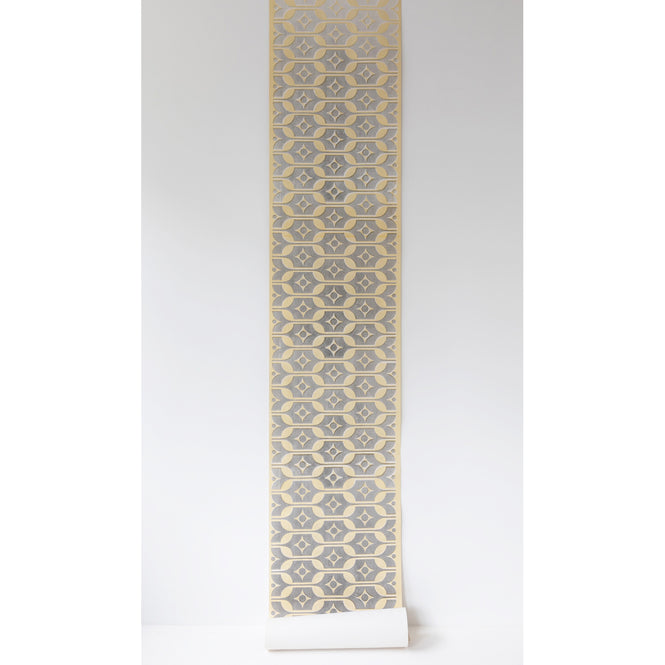 Deborah Bowness / HEIRLOOM / Tableware wallpaper Sunshine yellow