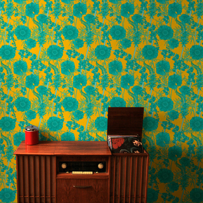 Camilla Meijer / The Summer Garden Blue WP10-TS02-BL