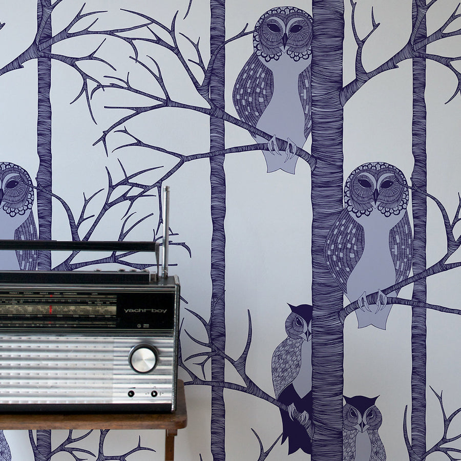 Camilla Meijer / The Owls plum WP12-OW03-PL