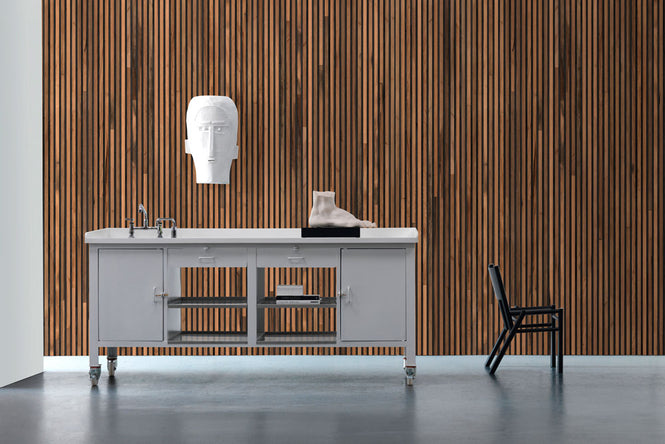 【1mサンプル】TIMBER STRIPS WALLPAPER by PIET HEIN EEK / TIM-01
