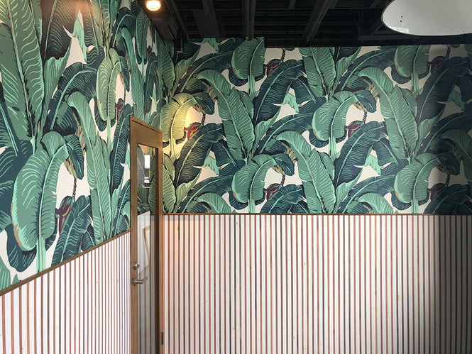 コーディネート例:Beverly Hills Wallpaper/Martinique(腰上)