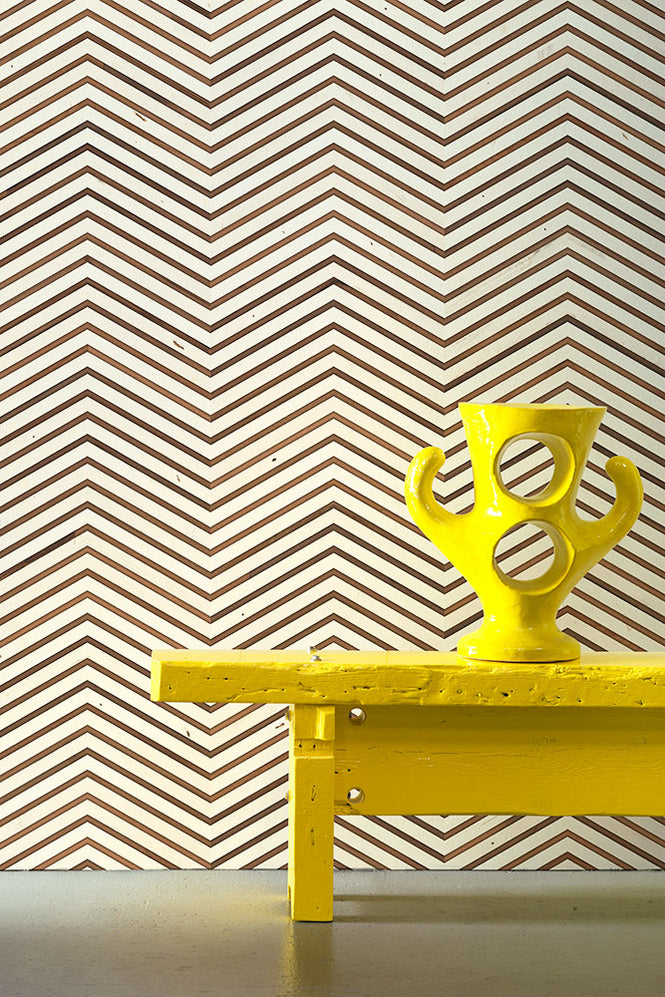 【A4サンプル】TIMBER STRIPS WALLPAPER by PIET HEIN EEK / TIM-04