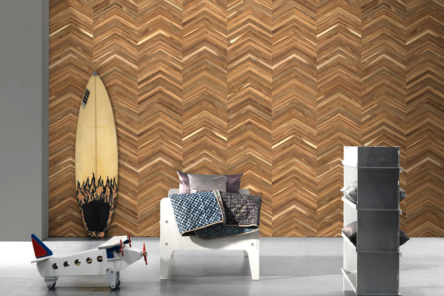 【切売m単位】TIMBER STRIPS WALLPAPER by PIET HEIN EEK / TIM-06