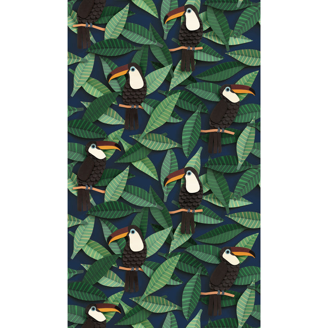 studio ditte / Toucan wallpaper【2パネル1セット】