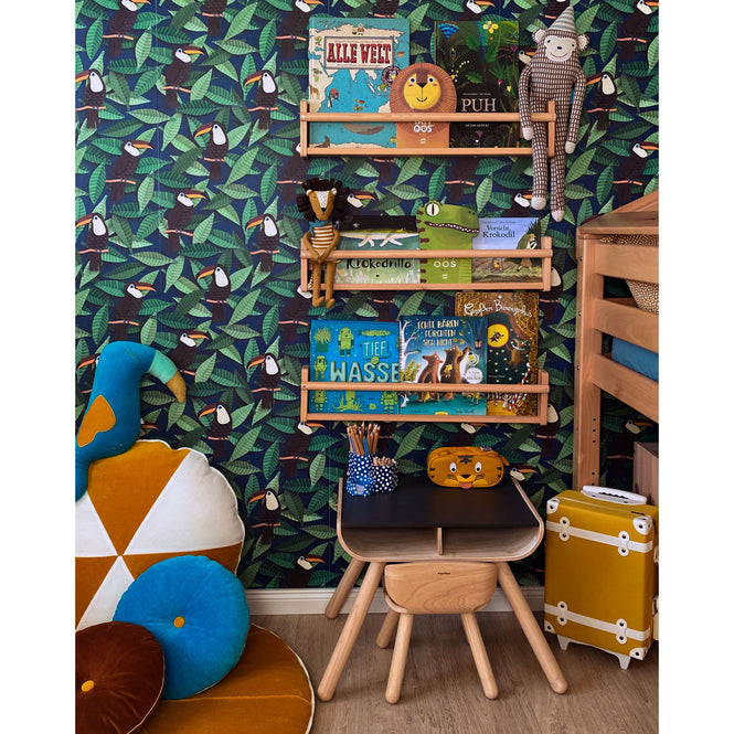 studio ditte / Toucan wallpaper【2パネル1セット】