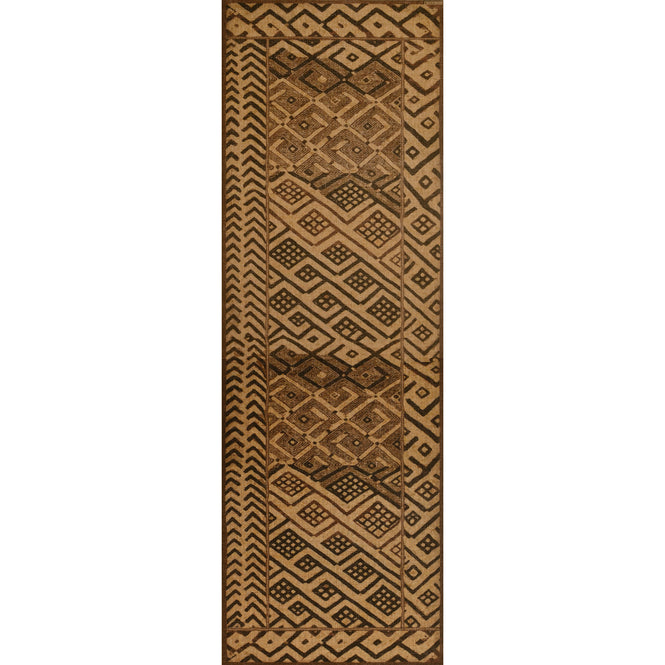 Beija Flor / ベイジャ・フロール ビニールマット Tribal Natural (60×180)