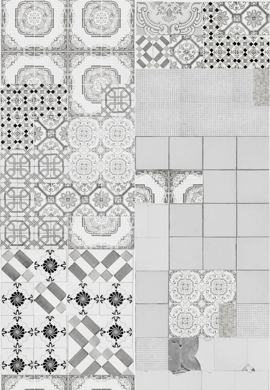Wall&deco / elements / Tell me tiles TS TSTT042 A&B【2ロール1セット】