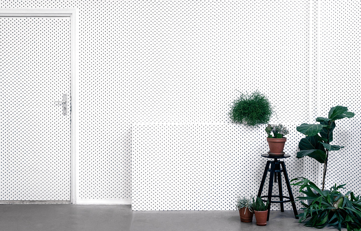 NLXL LAB / PARTICLES WALLPAPER BY TRULY TRULY / TTY-01 WHITE