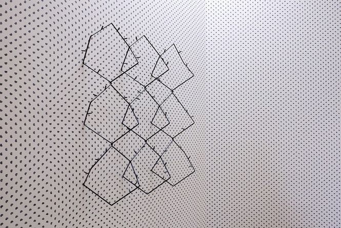 NLXL LAB / PARTICLES WALLPAPER BY TRULY TRULY / TTY-01 WHITE