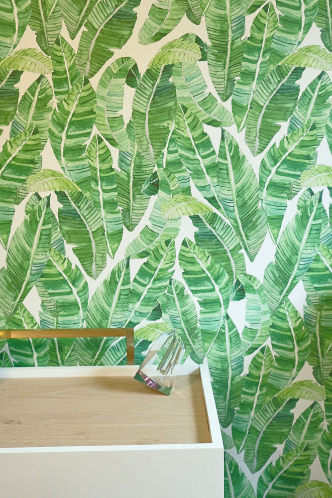 KARIOKAS / Bananeira Green Palm WallP-Bananeira