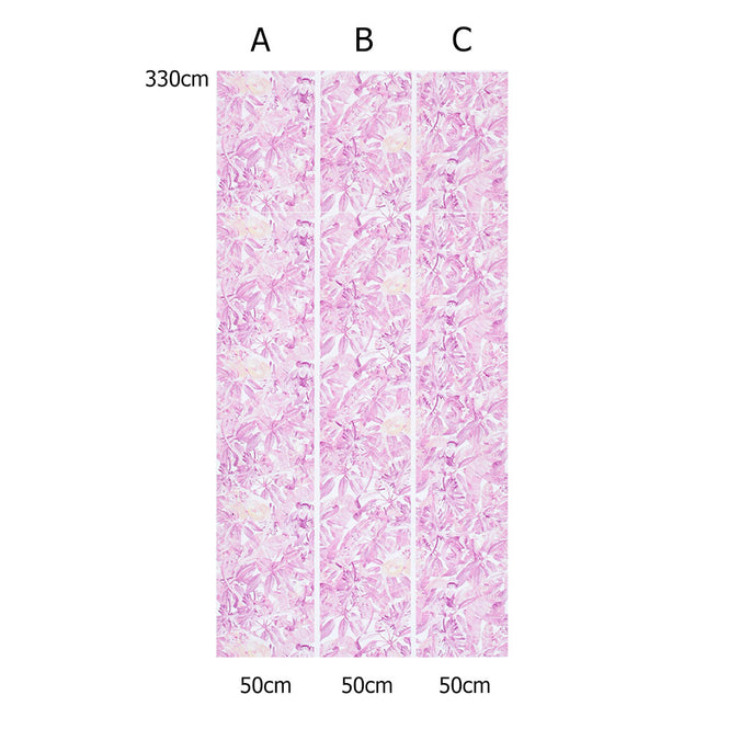 KARIOKAS / TRIBU Light pink and Orange Monkeys WallP-TRIB-LightPink-05