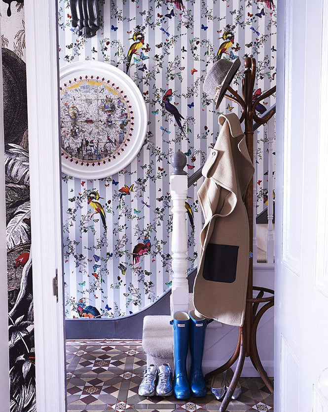 KRISTJANA S WILLIAMS STUDIO / Lear Stripe Wallpaper WAP0010【3パネル1セット】